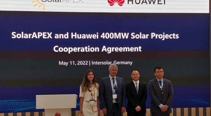 Huawei ve SolarAPEX’ten günes enerjisi